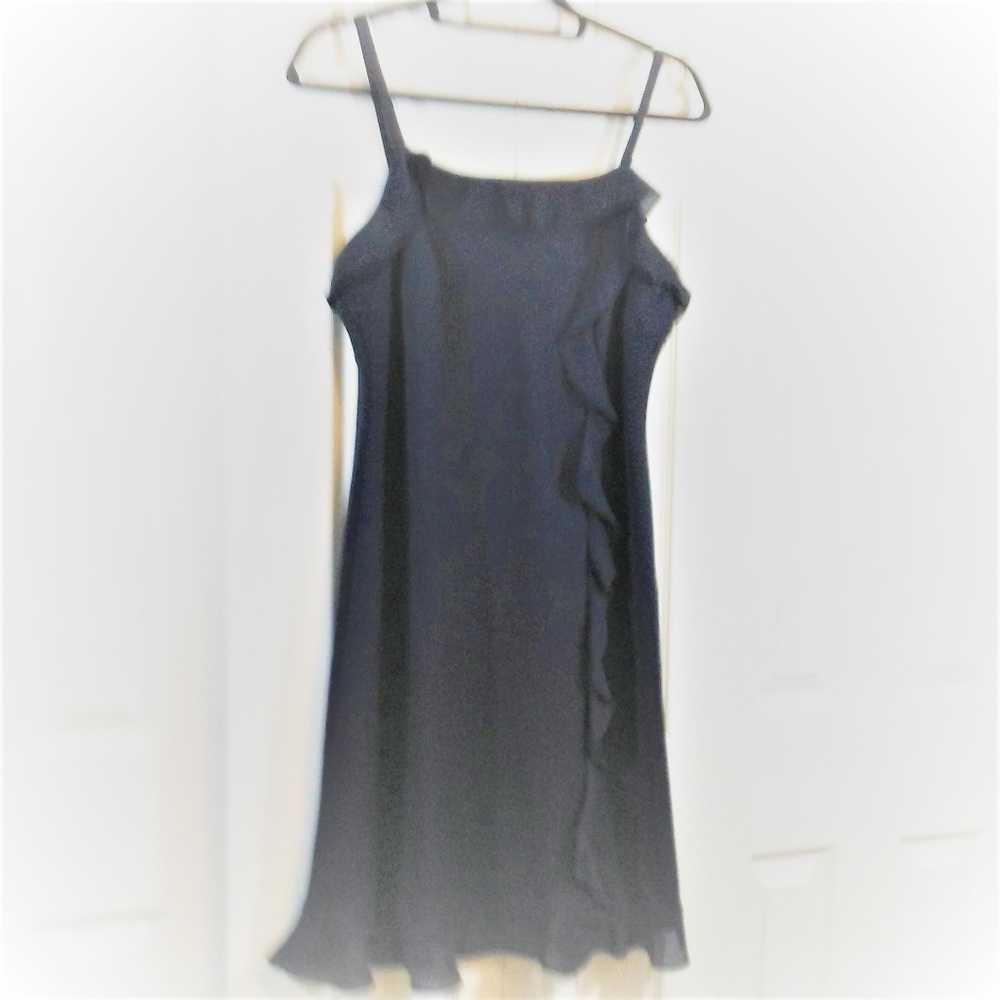 Donna Ricco Black Cocktail Dress